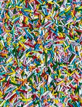 Party Pop Crunchy Sprinkles (Red 3 Free) - Bulk - Sweetapolita